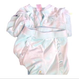 Wonder nation 12 mos mint green sweat suit